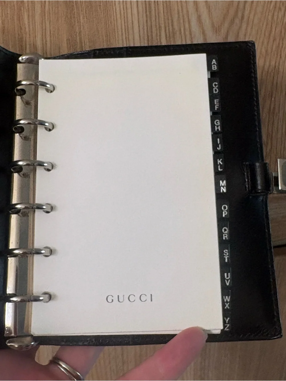 Auth Gucci leather Diary Agenda cover - Picture 8 of 16